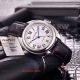 Perfect Replica Cartier Cle De Quartz Watch SS White Leather Strap (8)_th.jpg